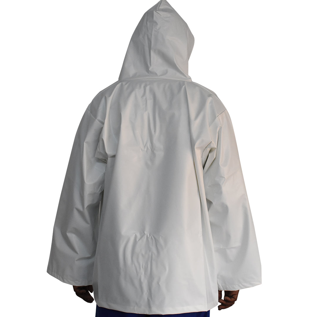 Shoulder Jacket Pvc PVC Heavy Duty Loading Jacket Front View & Rear View – MV Enterprises